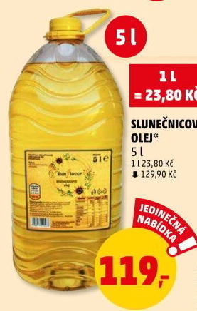 Slunečnicový olej