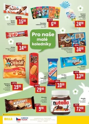 akční leták BILLA 27.3.2024-2.4.2024