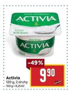 Bílý jogurt Activia Danone