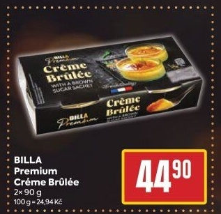 Dezert Créme Brulée Premium Billa