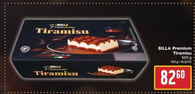 Dezert tiramisu Premium Billa