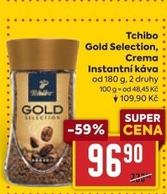 Instantní káva Tchibo Gold Selection