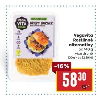 Rostlinné pokrmy Vega vita