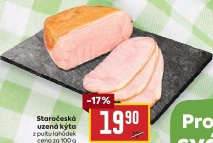 Staročeská kýta uzená