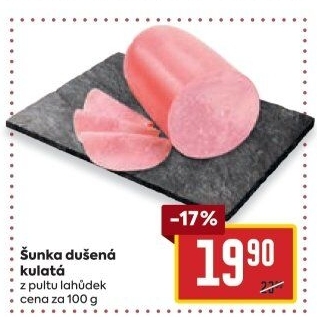 Šunka dušená kulatá