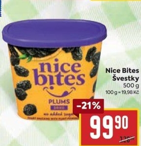 Švestky sušené Nice Bites