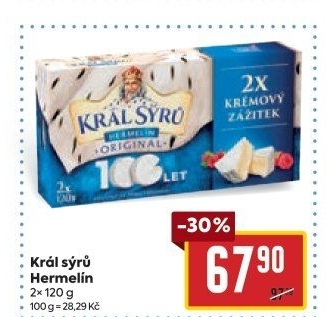 Sýr Hermelín Král sýrů