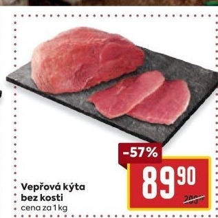 Vepřová kýta bez kosti