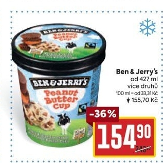 Zmrzlina v kelímku Ben&amp