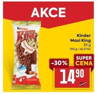 Dezert Maxi King Kinder