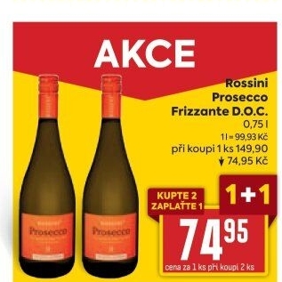 Prosecco DOC Frizzante Rossini