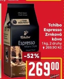 Zrnkové kávy Tchibo Espresso