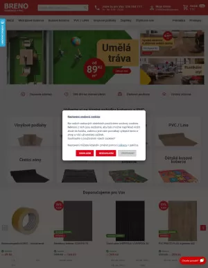 akční leták Breno koberce 27.3.2024-2.4.2024