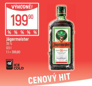 Bylinný likér Jägermeister