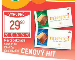 Čokoláda Merci