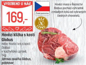 Hovězí kližka s kostí Globus