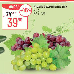 Hrozny mix bezsemenné