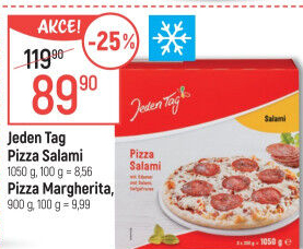 Pizza mražená Jeden Tag