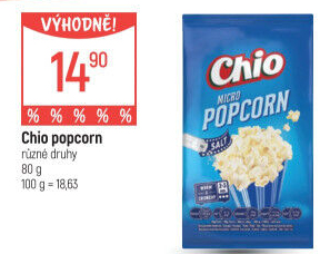 Popcorn do mikrovlnky Chio
