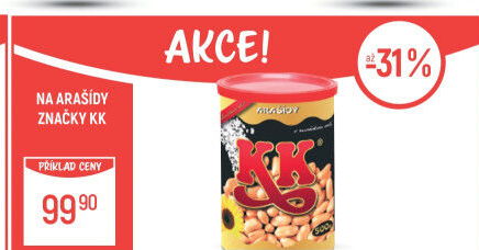 Pražené arašídy KK