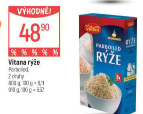 Rýže parboiled Vitana