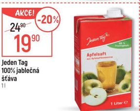 Šťáva 100% Jeden Tag