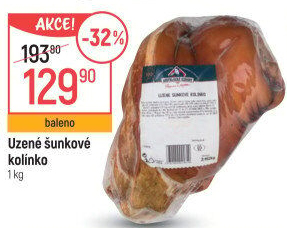 Šunkové uzené kolínko Kostelecké uzeniny