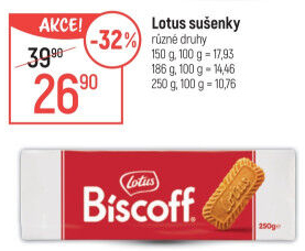 Sušenky Biscoff Lotus