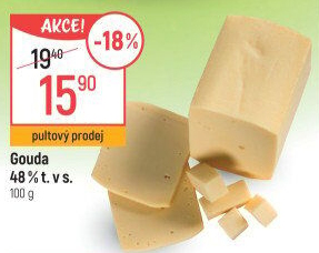 Sýr Gouda 48%