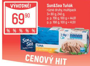 Tuňák steak v oleji Sun&amp