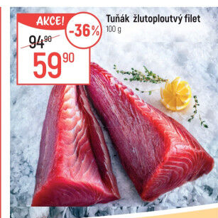 Tuňák žlutoploutvý filet