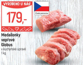 Vepřové medailonky Globus