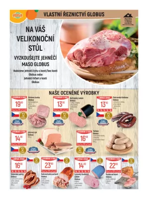 akční leták Globus 27.3.2024-2.4.2024