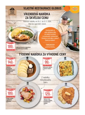akční leták Globus 27.3.2024-2.4.2024