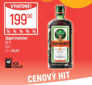 Bylinný likér Jägermeister