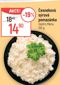 Česneková pomazánka se sýrem