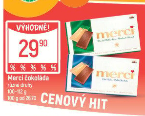 Čokoláda Merci