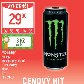 Energetický nápoj Monster Energy