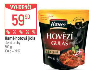 Hovězí guláš Snadno a rychle Hamé