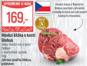 Hovězí kližka s kostí Globus