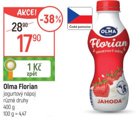 Jogurtový nápoj Florian Olma