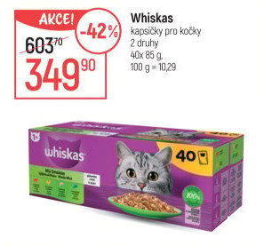 Kapsičky pro kočky Whiskas