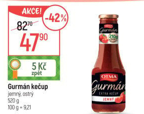 Kečup Gurmán Otma