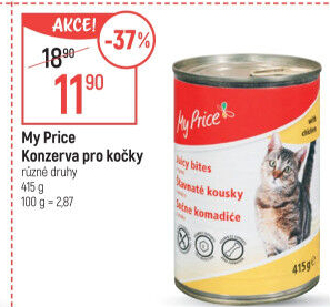 Konzerva pro kočky My Price