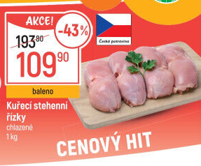 Kuřecí stehenní řízky