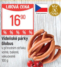 Párky vídeňské Globus