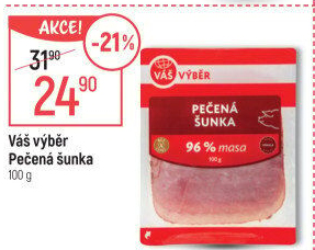 Pečená šunka nejvyšší jakosti Váš Výběr