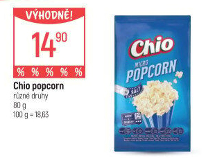 Popcorn do mikrovlnky Chio
