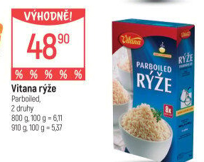 Rýže parboiled Vitana