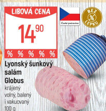 Salám lyonský šunkový Globus